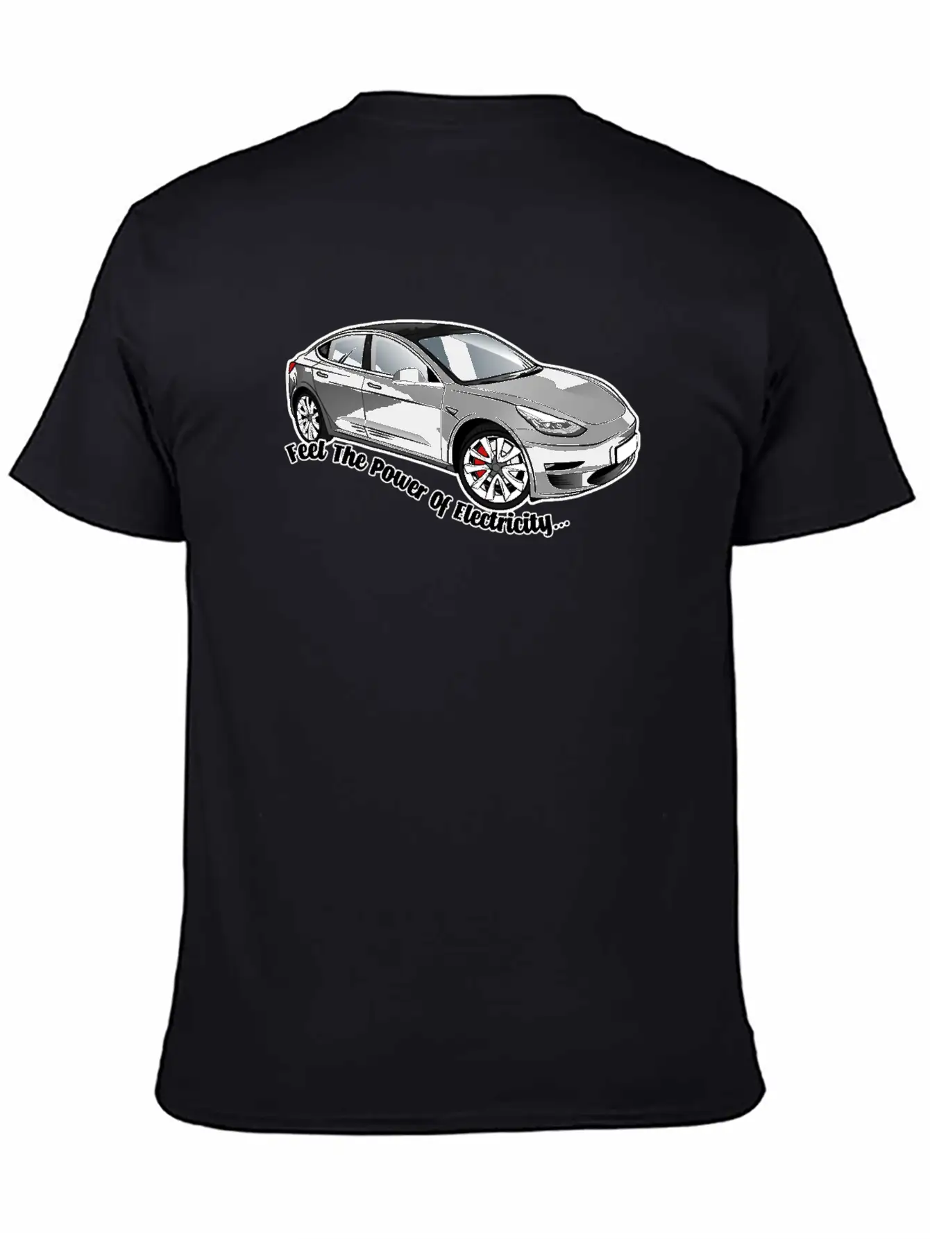 3 (silver) Unisex Casual T-Shirt – Clean Design For Daily Comfort