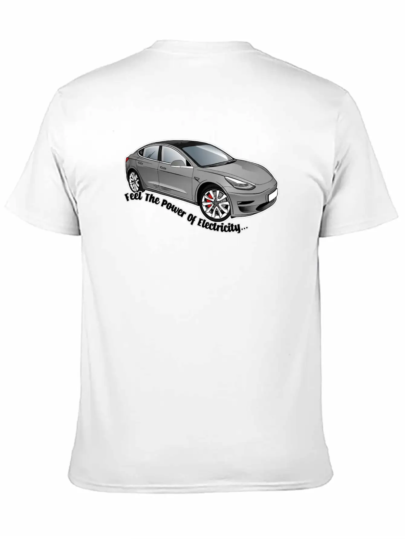 3 (silver) Unisex Casual T-Shirt – Clean Design For Daily Comfort
