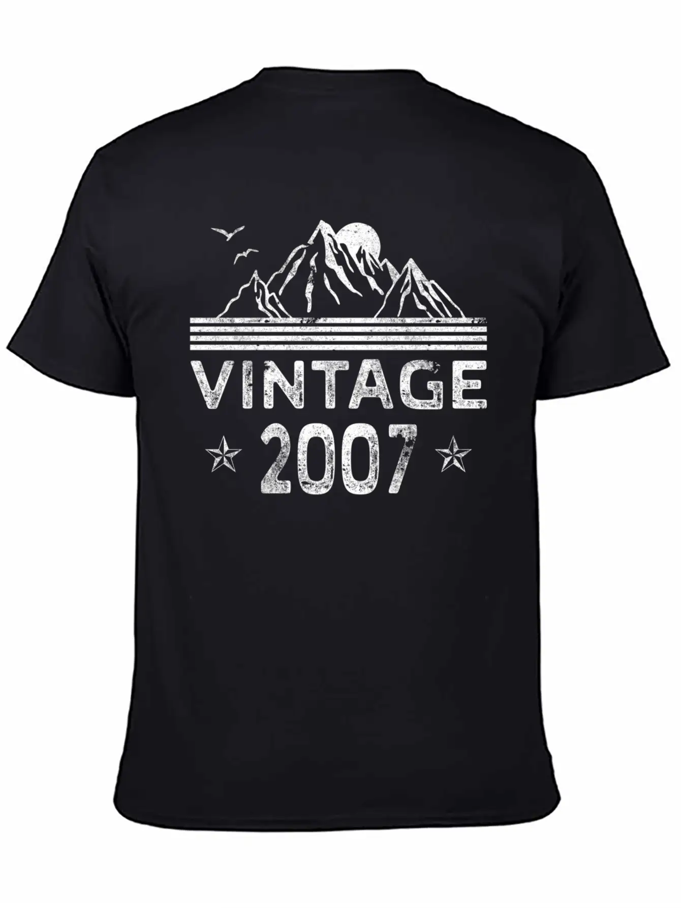 365 2007 For Classic Crew Neck Graphic Tee – Everyday Minimal Look