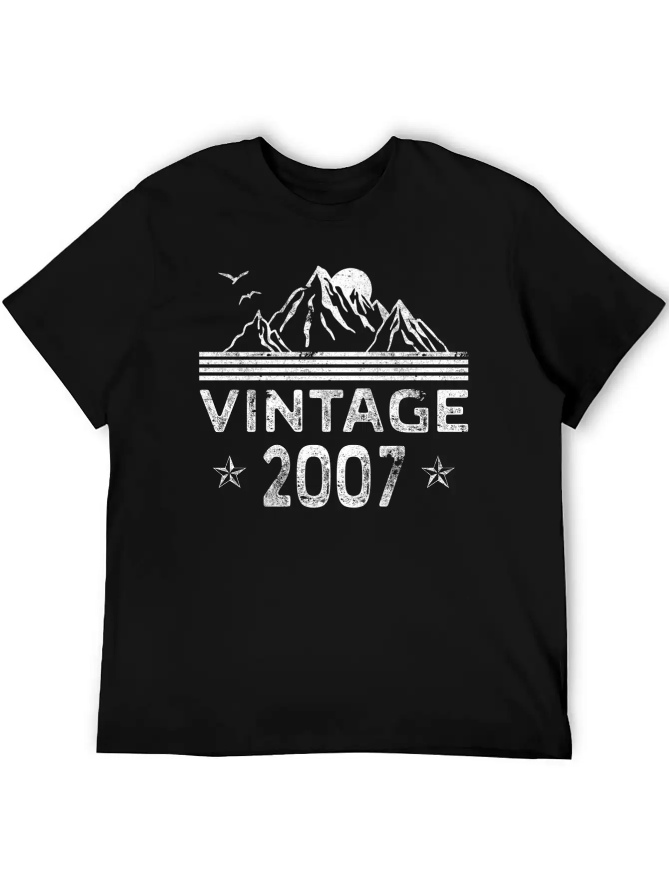 365 2007 For Classic Crew Neck Graphic Tee – Everyday Minimal Look