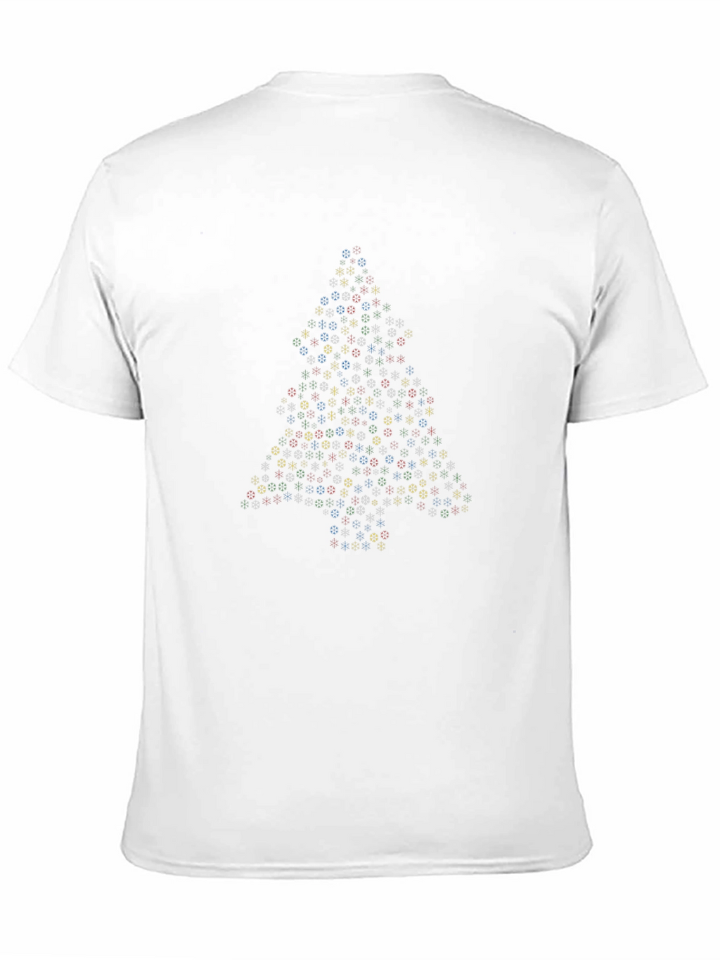 Abstract Christmas Tree Graphic Tee