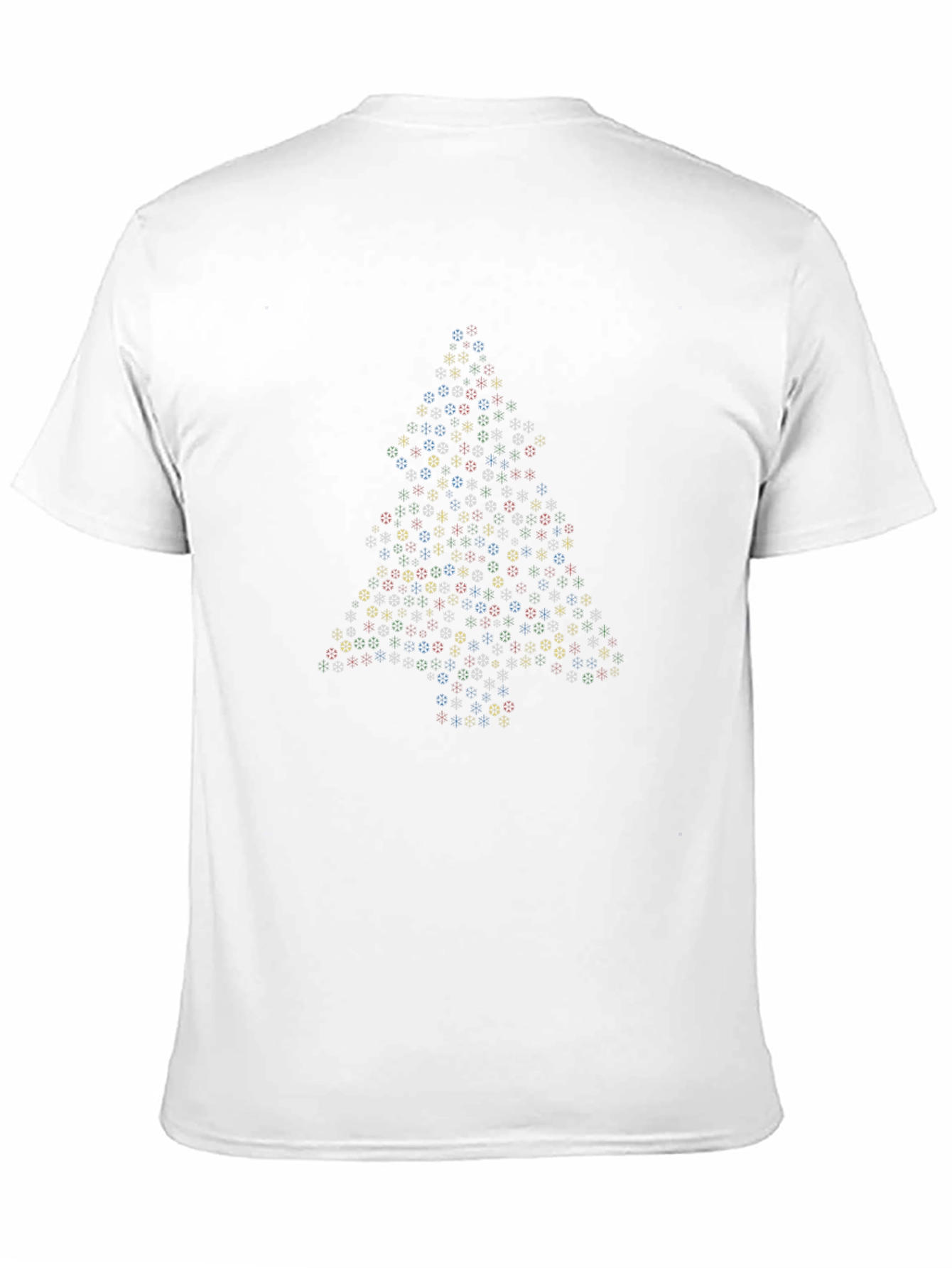 Abstract Christmas Tree Graphic Tee
