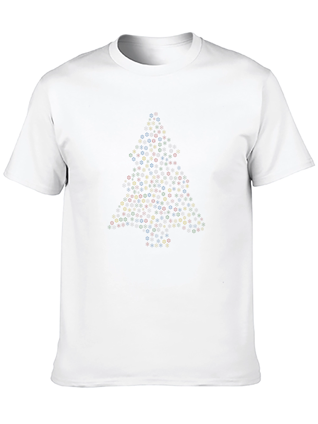 Abstract Christmas Tree Graphic Tee