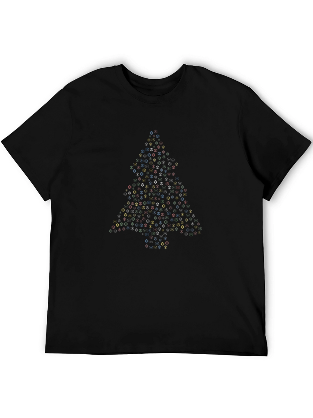 Abstract Christmas Tree Graphic Tee