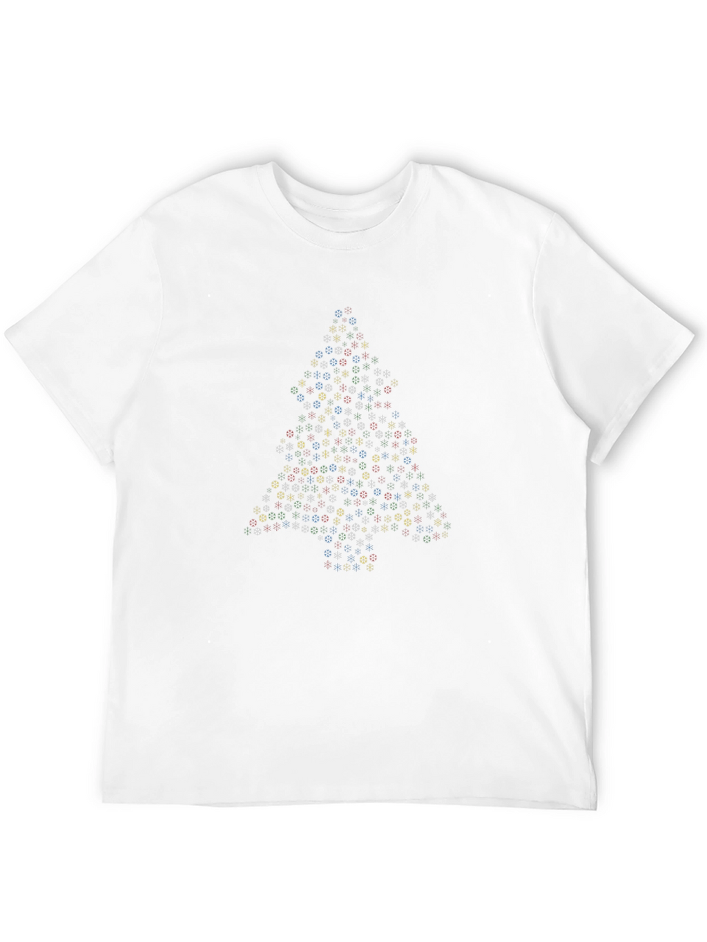Abstract Christmas Tree Graphic Tee