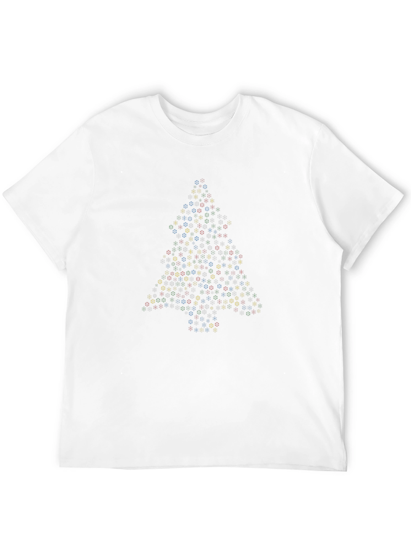 Abstract Christmas Tree Graphic Tee
