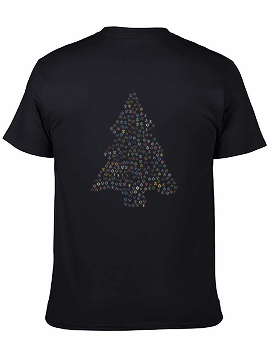 Abstract Christmas Tree Graphic Tee