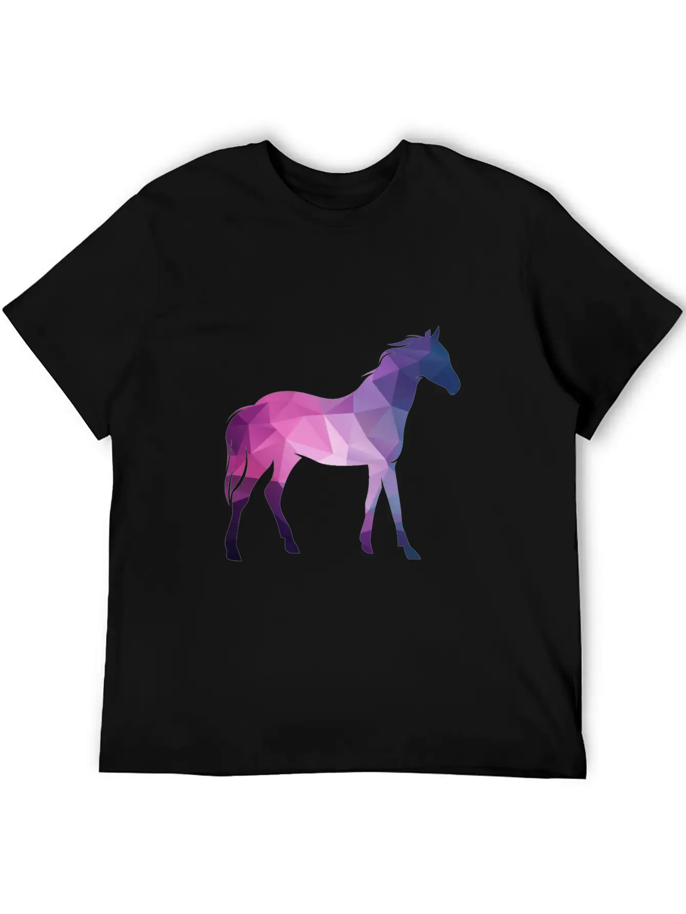 3D Horse Classic Fit Graphic Tee For Daily Comfort – Unisex Cotton Shirt