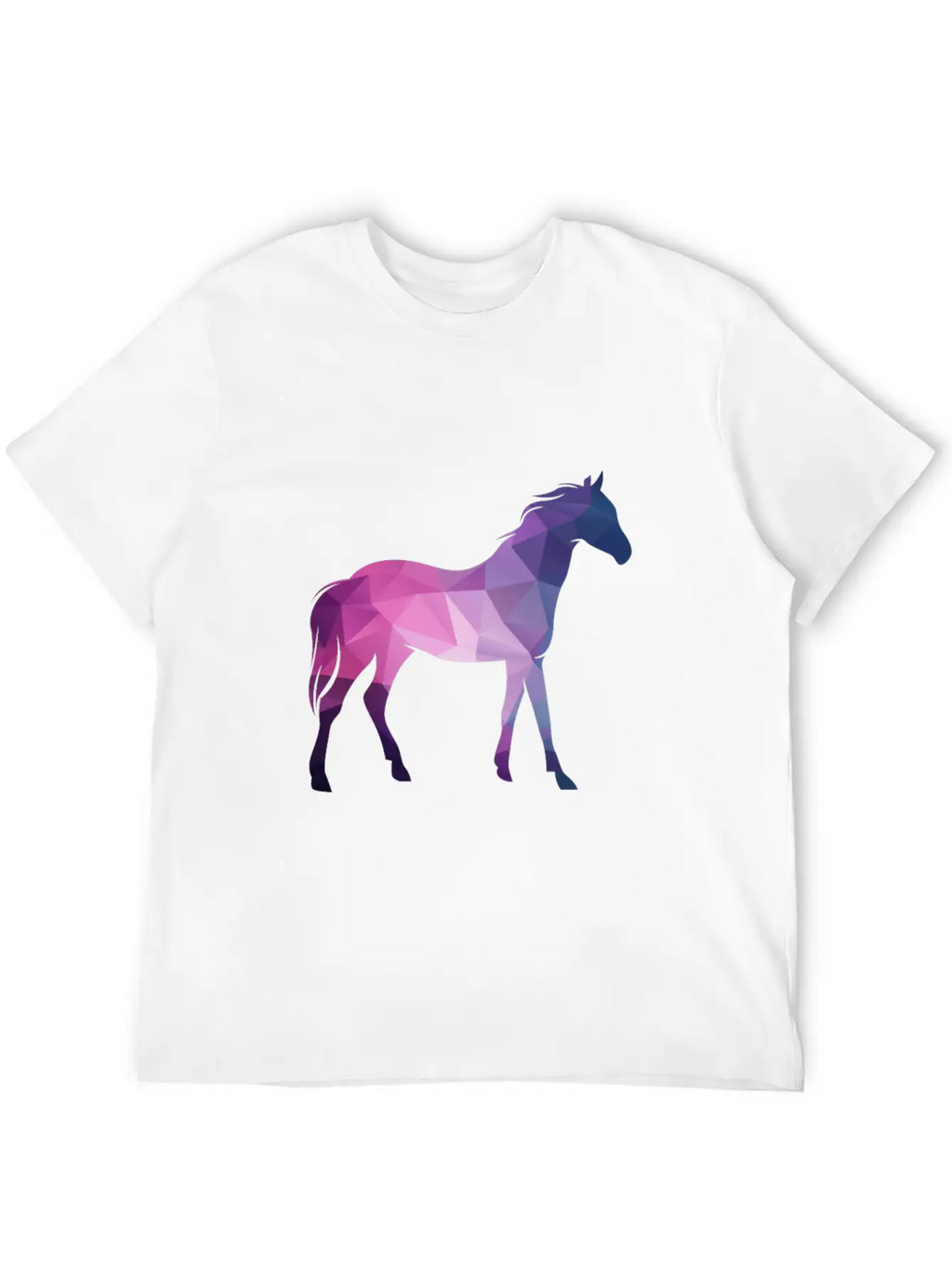 3D Horse Classic Fit Graphic Tee For Daily Comfort – Unisex Cotton Shirt