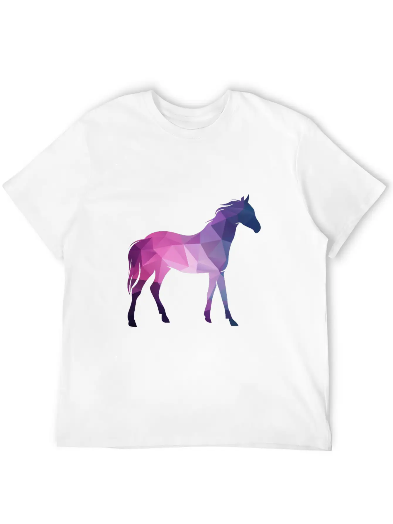 3D Horse Classic Fit Graphic Tee For Daily Comfort – Unisex Cotton Shirt