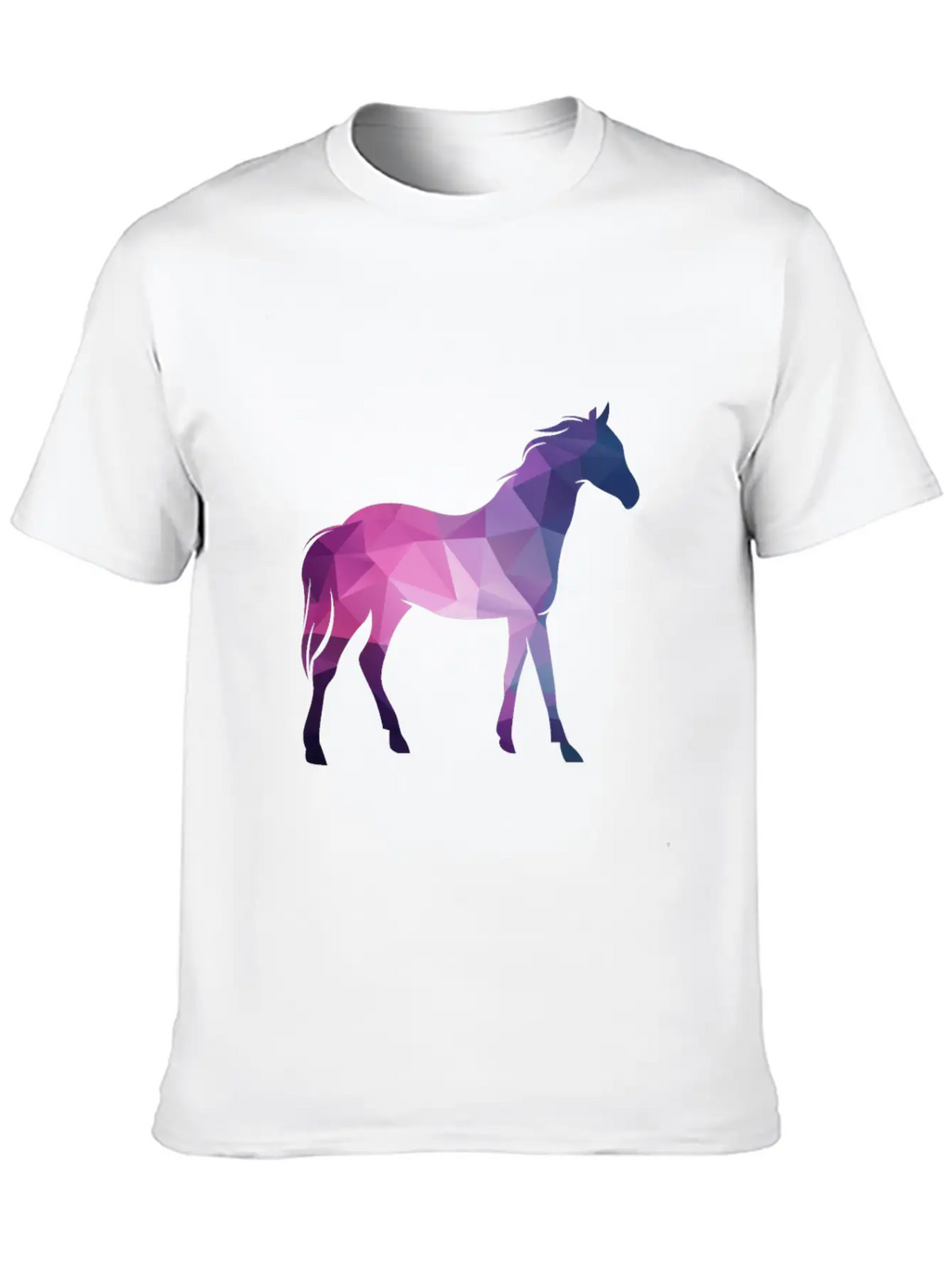 3D Horse Classic Fit Graphic Tee For Daily Comfort – Unisex Cotton Shirt