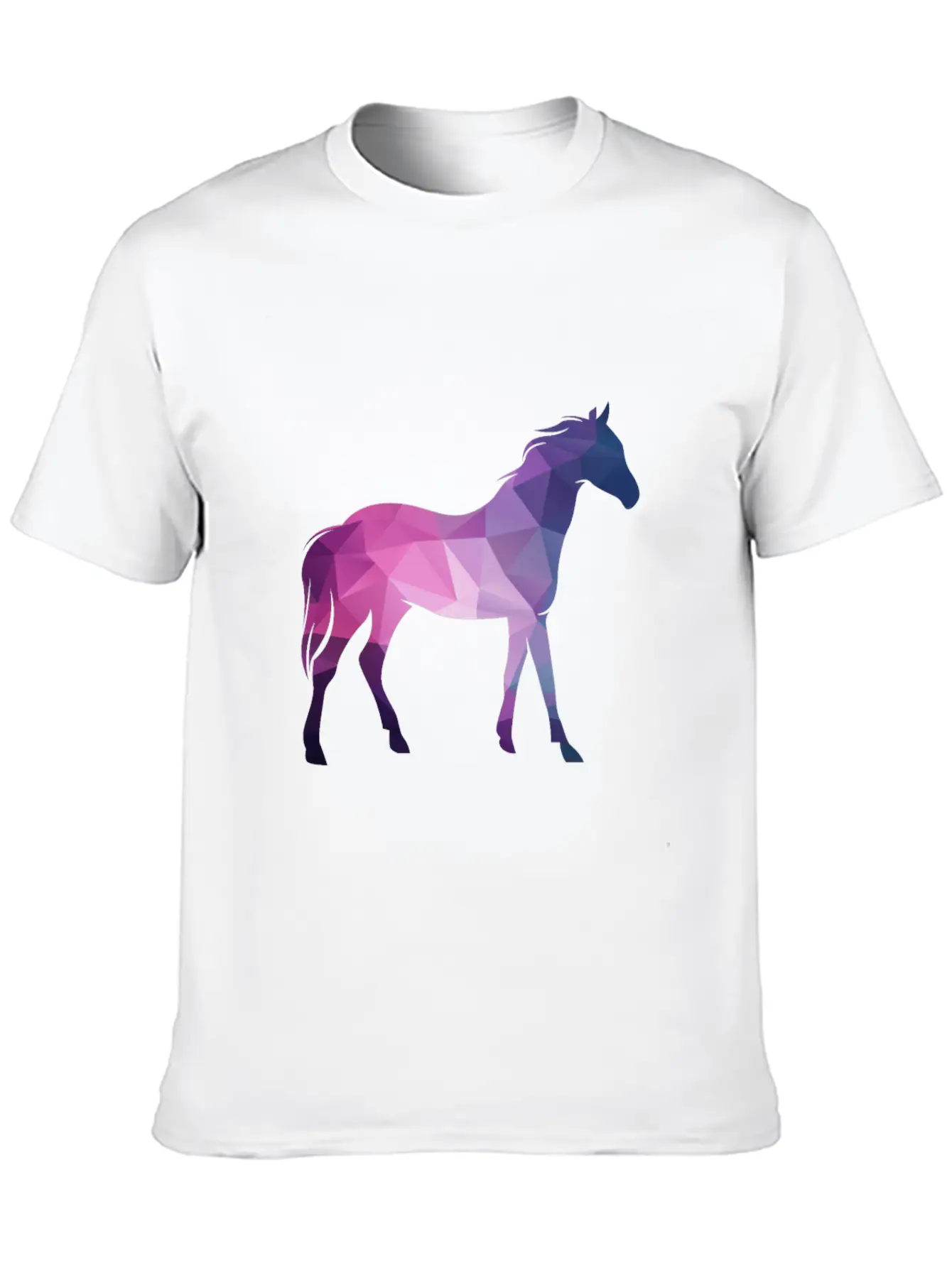 3D Horse Classic Fit Graphic Tee For Daily Comfort – Unisex Cotton Shirt