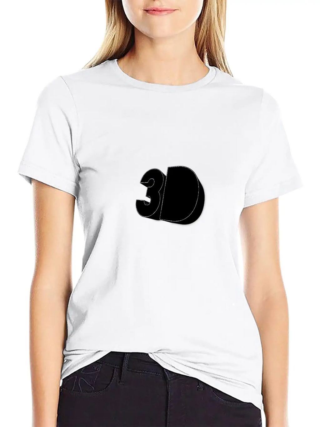 3D Soft Cotton Short Sleeve Tee – Unisex Wardrobe Staple