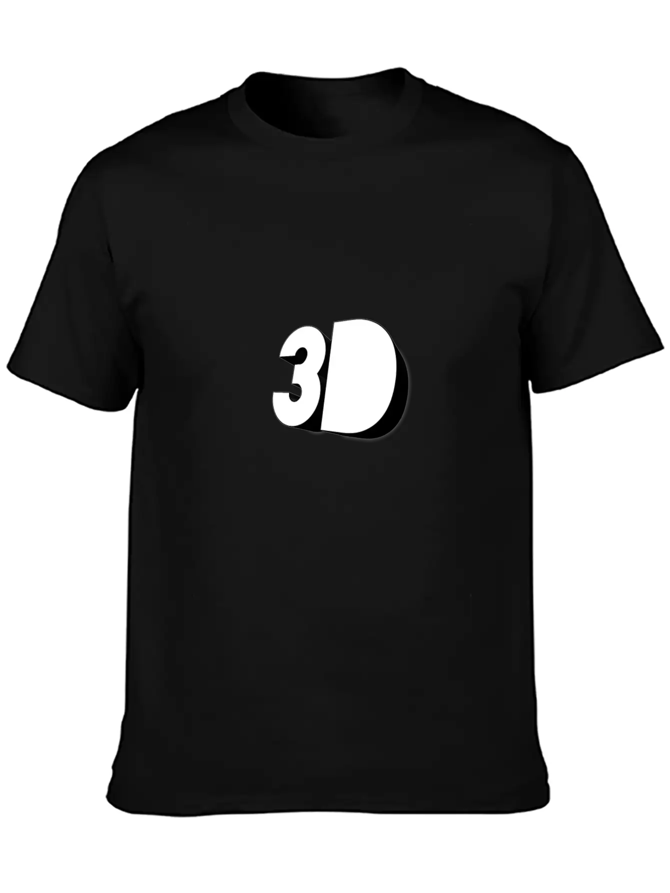 3D Soft Cotton Short Sleeve Tee – Unisex Wardrobe Staple
