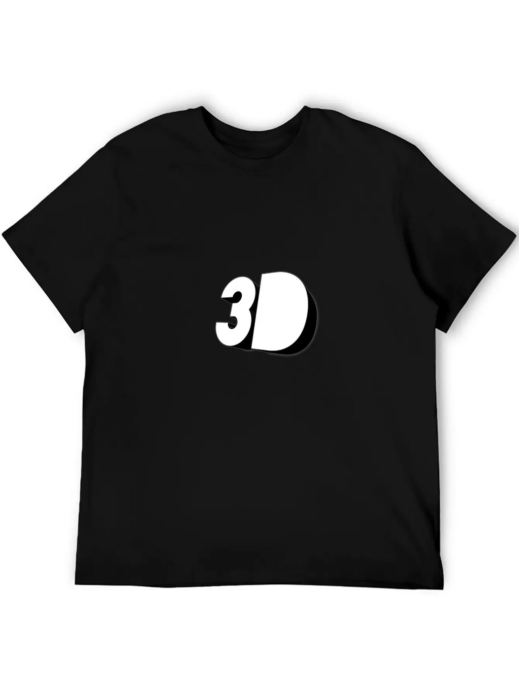 3D Soft Cotton Short Sleeve Tee – Unisex Wardrobe Staple