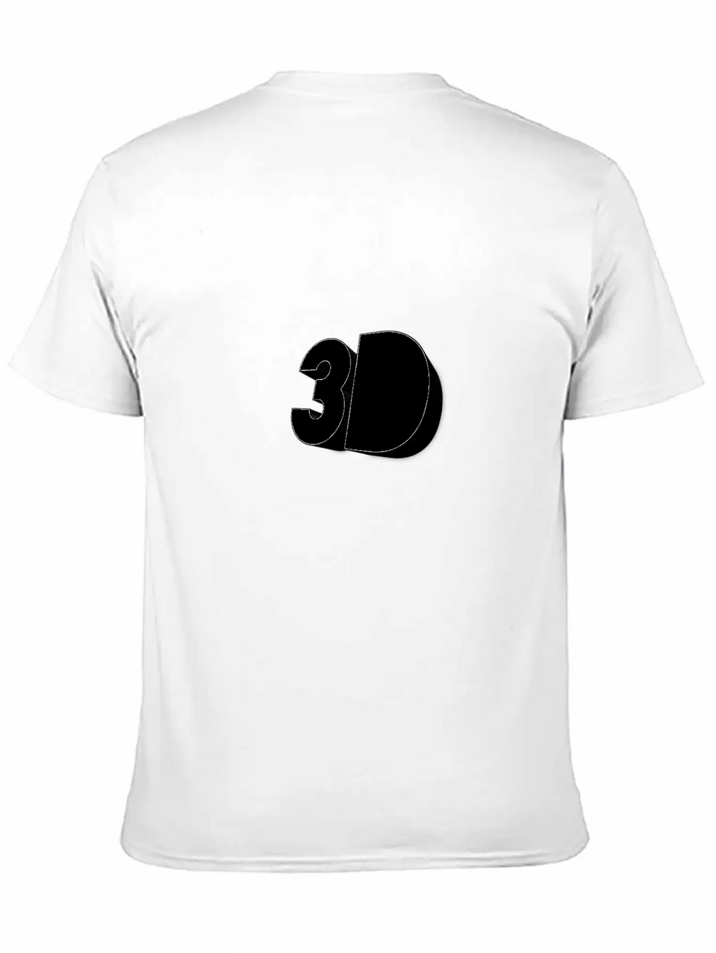 3D Soft Cotton Short Sleeve Tee – Unisex Wardrobe Staple
