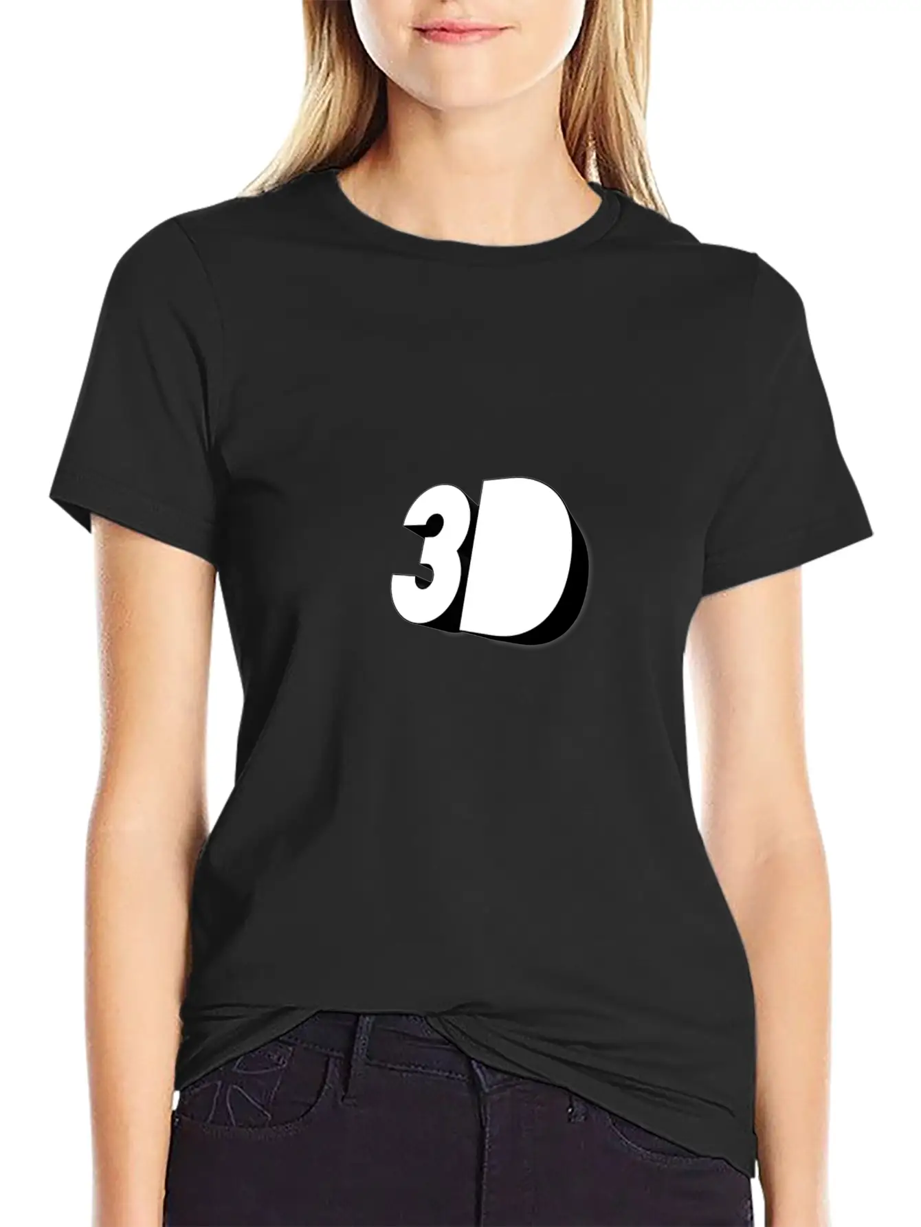 3D Soft Cotton Short Sleeve Tee – Unisex Wardrobe Staple