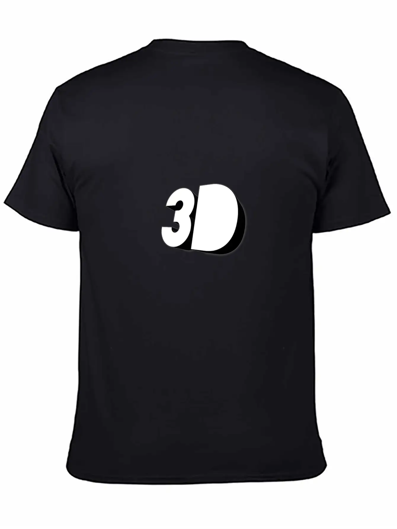 3D Soft Cotton Short Sleeve Tee – Unisex Wardrobe Staple