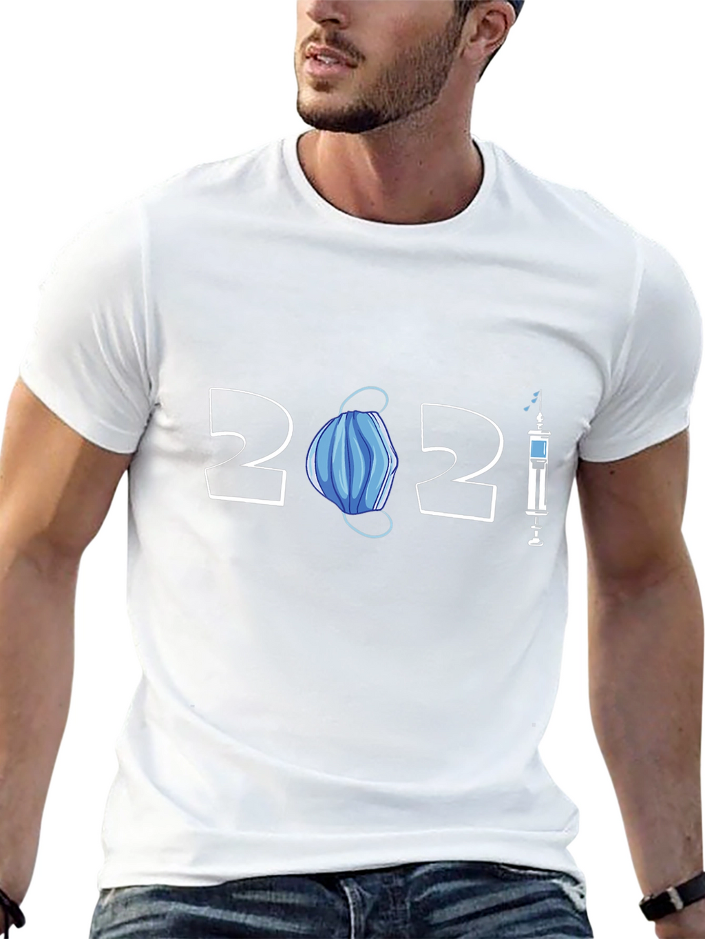2021 Mask & Vaccine T-Shirt