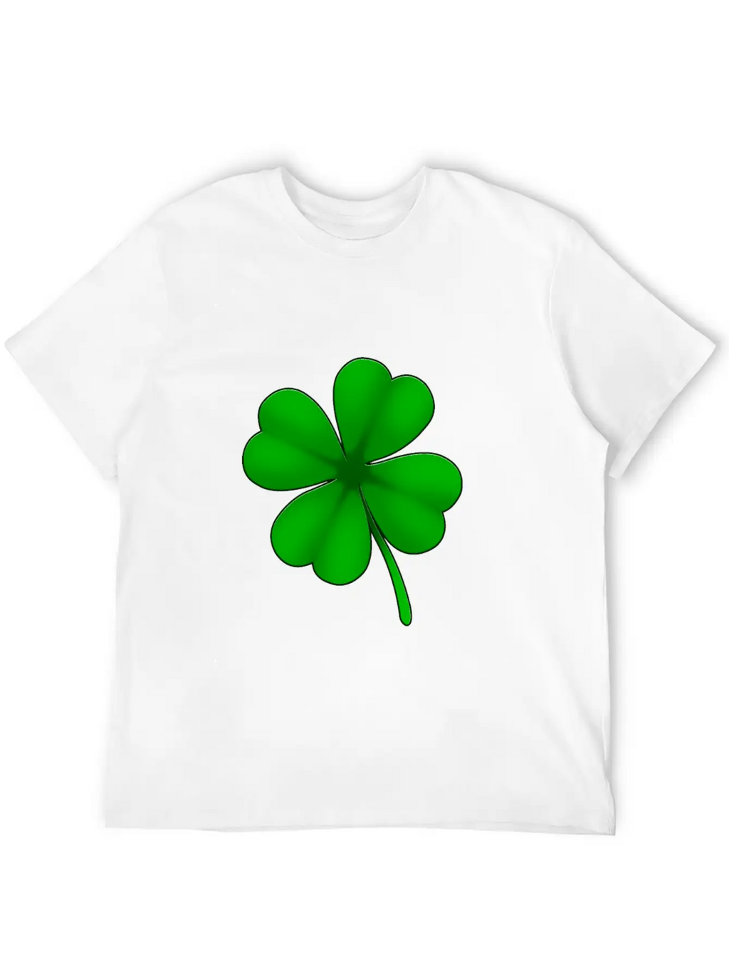 4 Leaf Clover Unisex Casual T-Shirt – Clean Design For Daily Comfort
