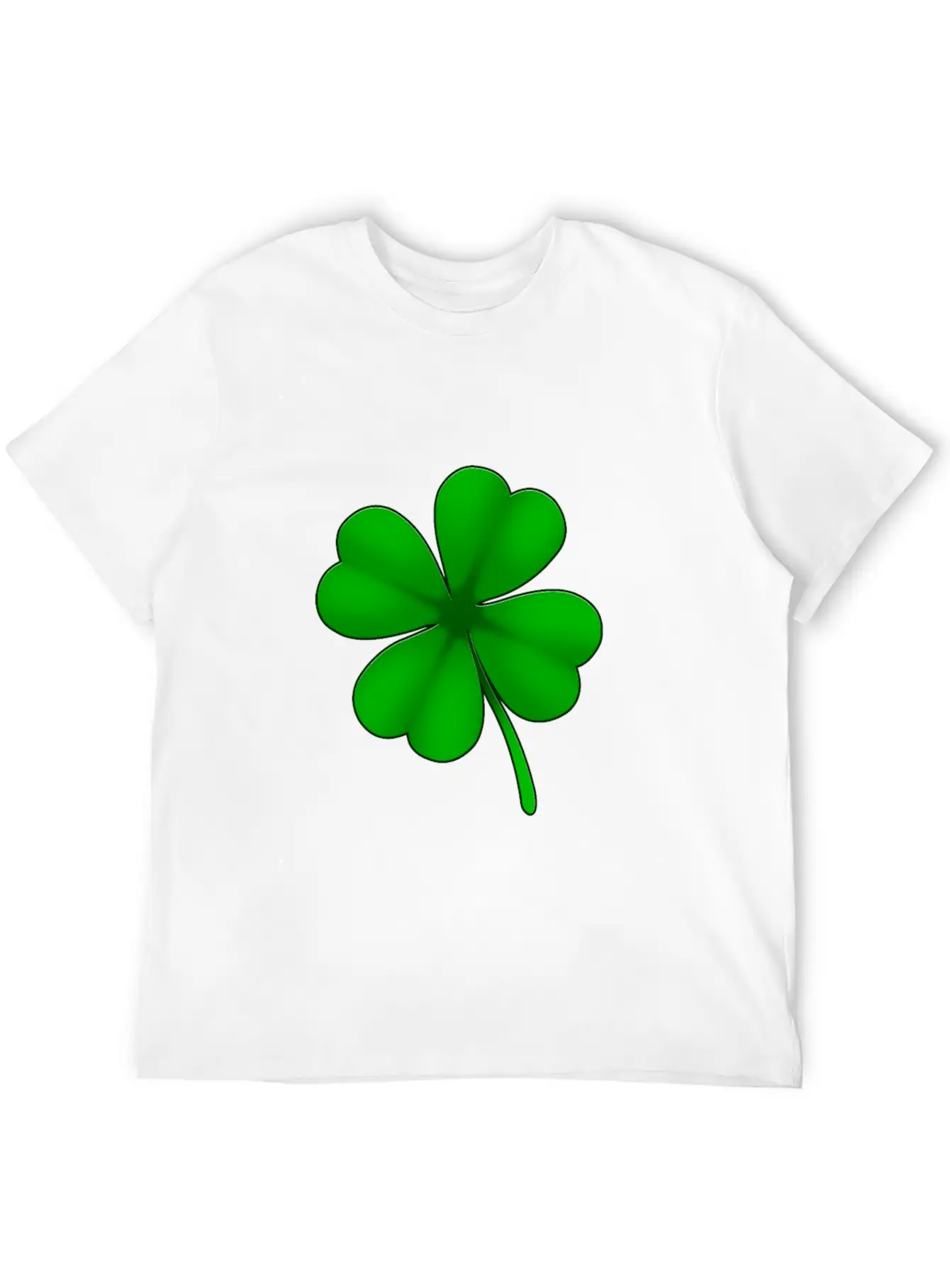 4 Leaf Clover Unisex Casual T-Shirt – Clean Design For Daily Comfort