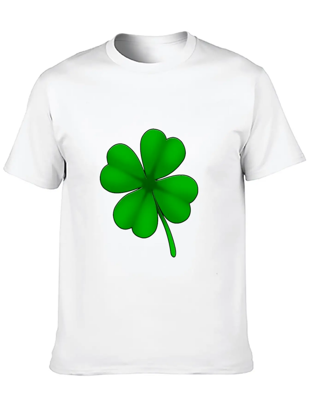 4 Leaf Clover Unisex Casual T-Shirt – Clean Design For Daily Comfort