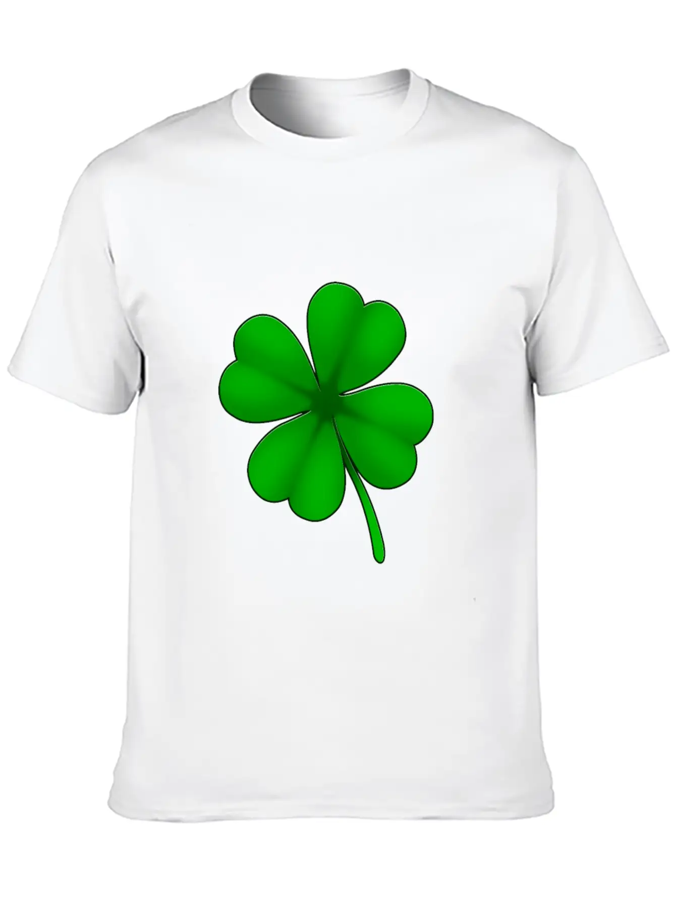 4 Leaf Clover Unisex Casual T-Shirt – Clean Design For Daily Comfort