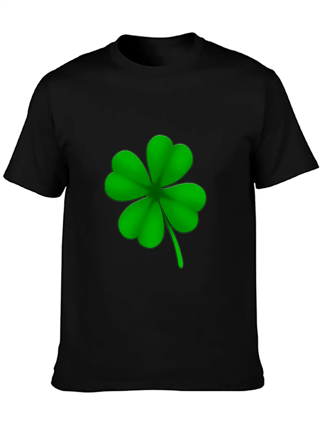4 Leaf Clover Unisex Casual T-Shirt – Clean Design For Daily Comfort