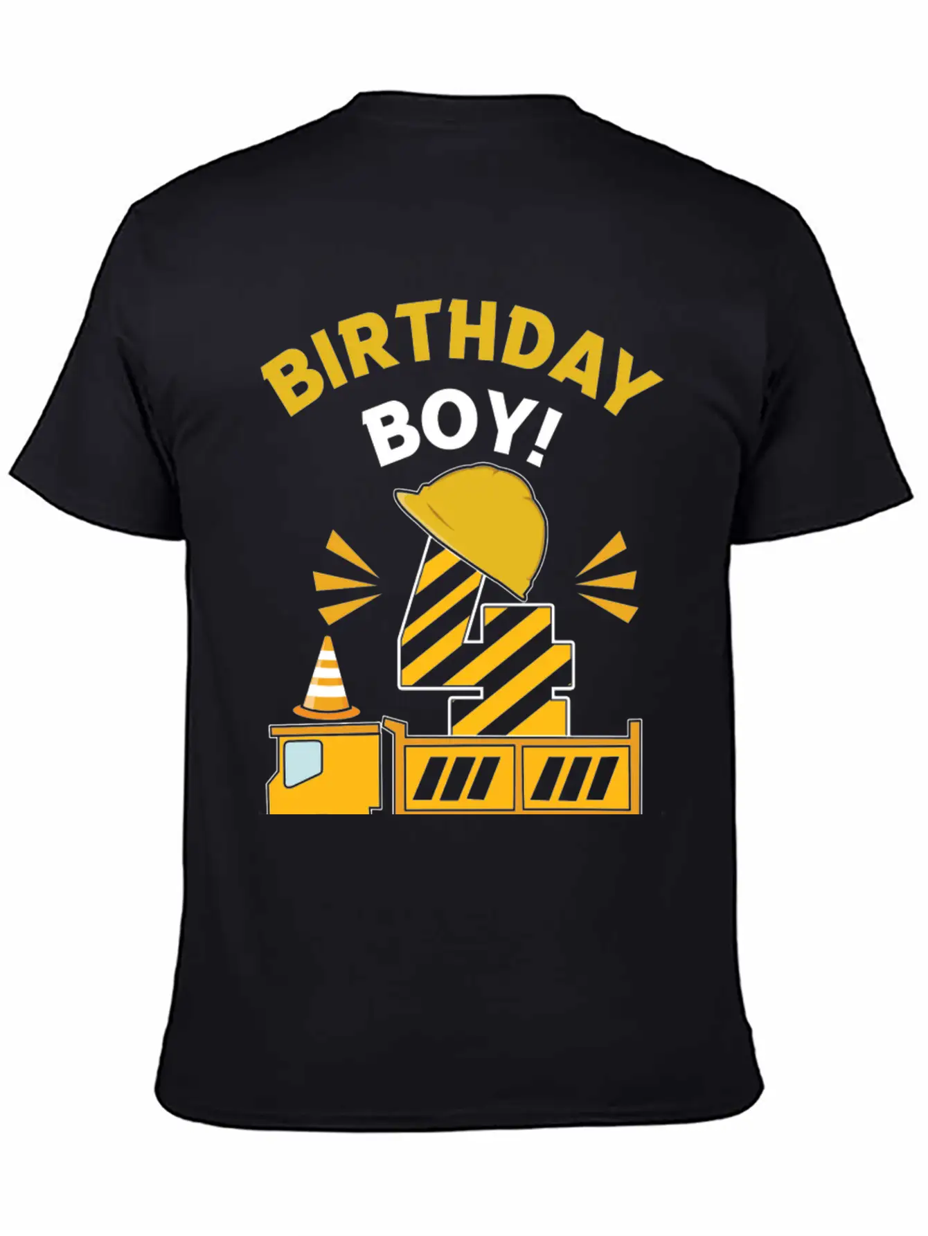 4 Years Old Kids Love Truck Driver Trucker Essential Unisex Summer Tee – Soft Cotton Casual Fit
