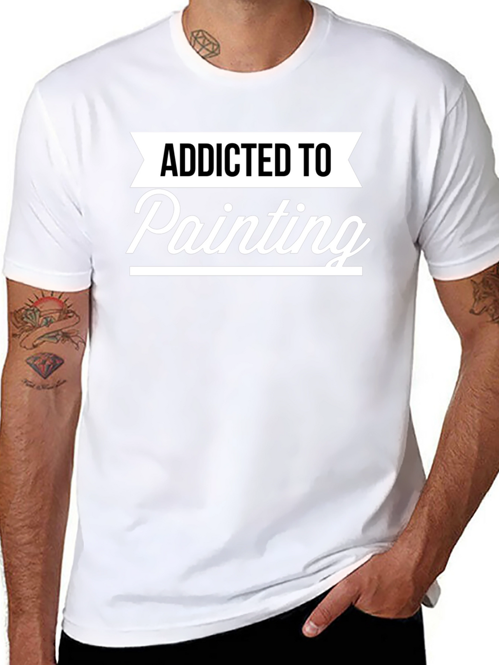 Addicted To Painting Graphic T-Shirt