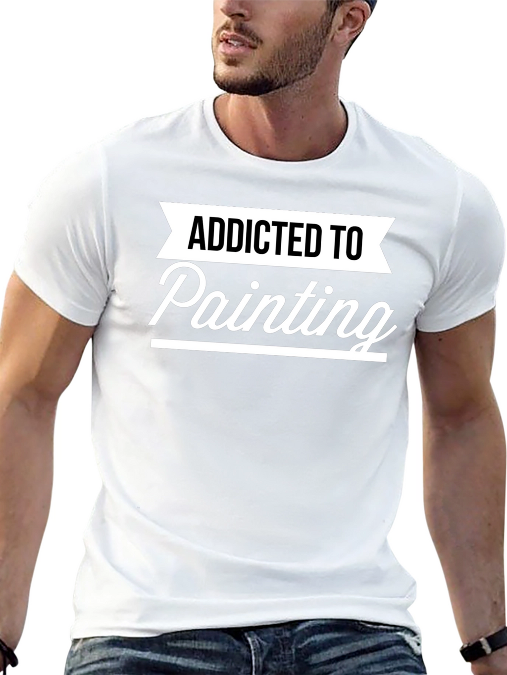 Addicted To Painting Graphic T-Shirt