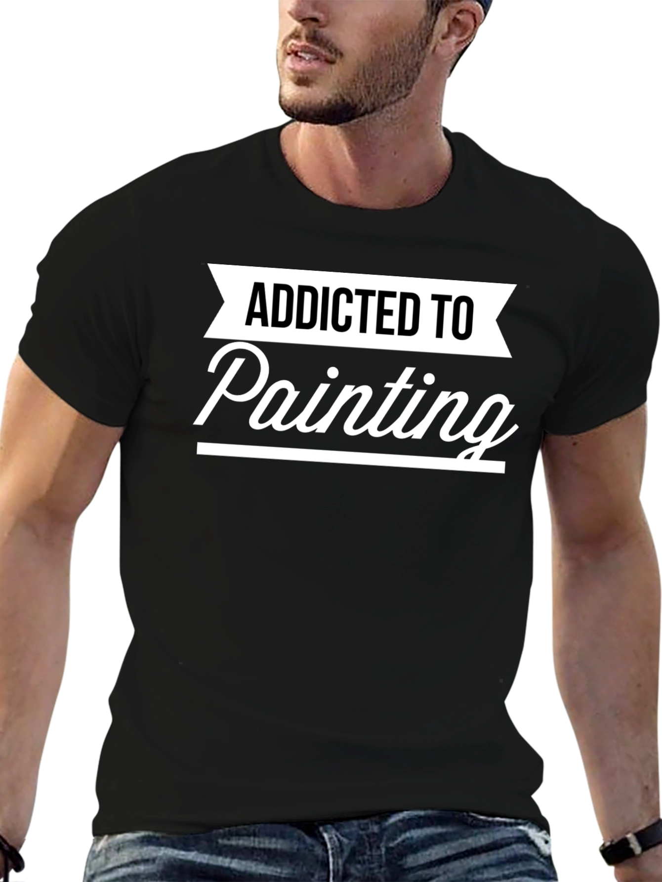 Addicted To Painting Graphic T-Shirt