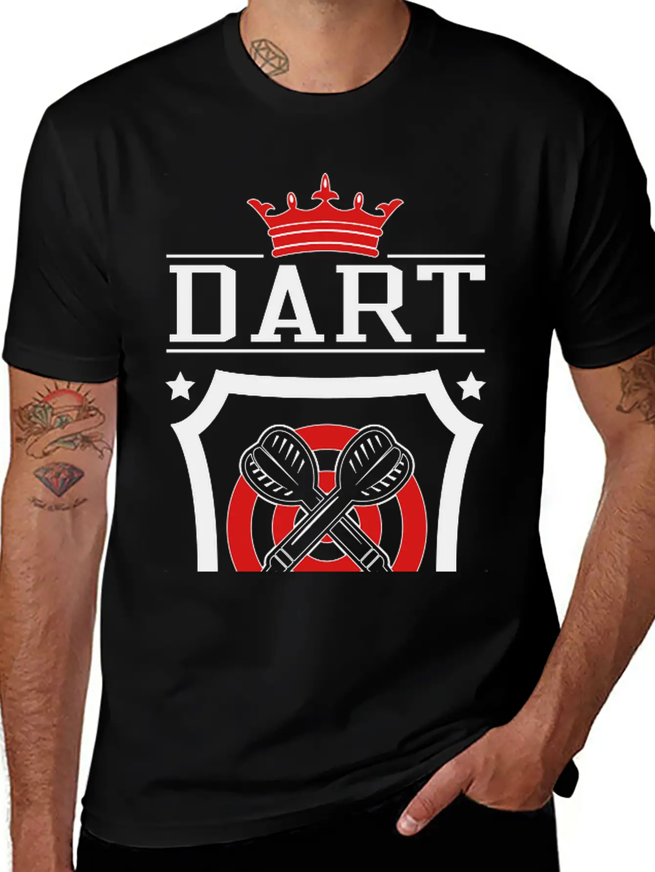 5_Dart King_2c Unisex Casual T-Shirt – Clean Design For Daily Comfort