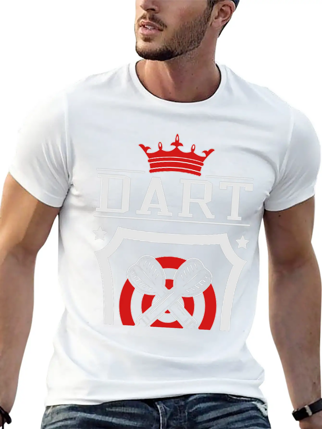 5_Dart King_2c Unisex Casual T-Shirt – Clean Design For Daily Comfort