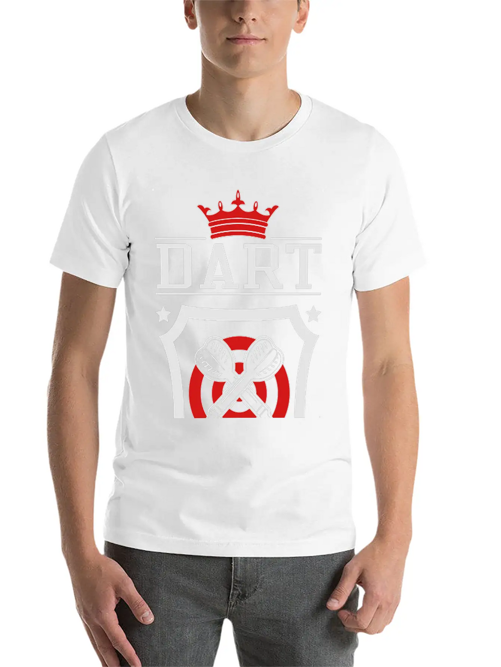 5_Dart King_2c Unisex Casual T-Shirt – Clean Design For Daily Comfort
