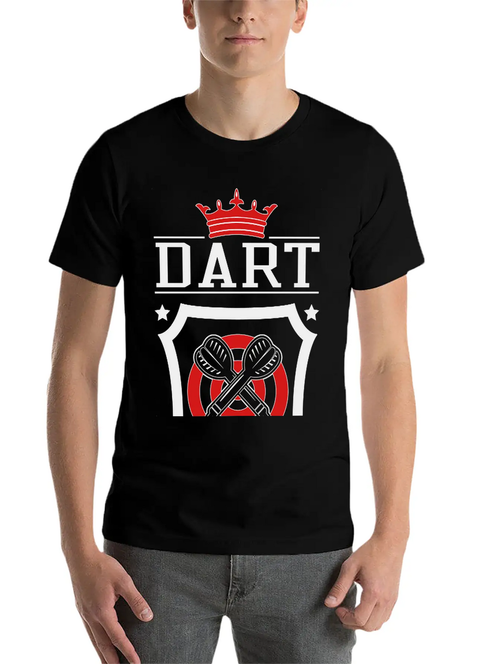 5_Dart King_2c Unisex Casual T-Shirt – Clean Design For Daily Comfort