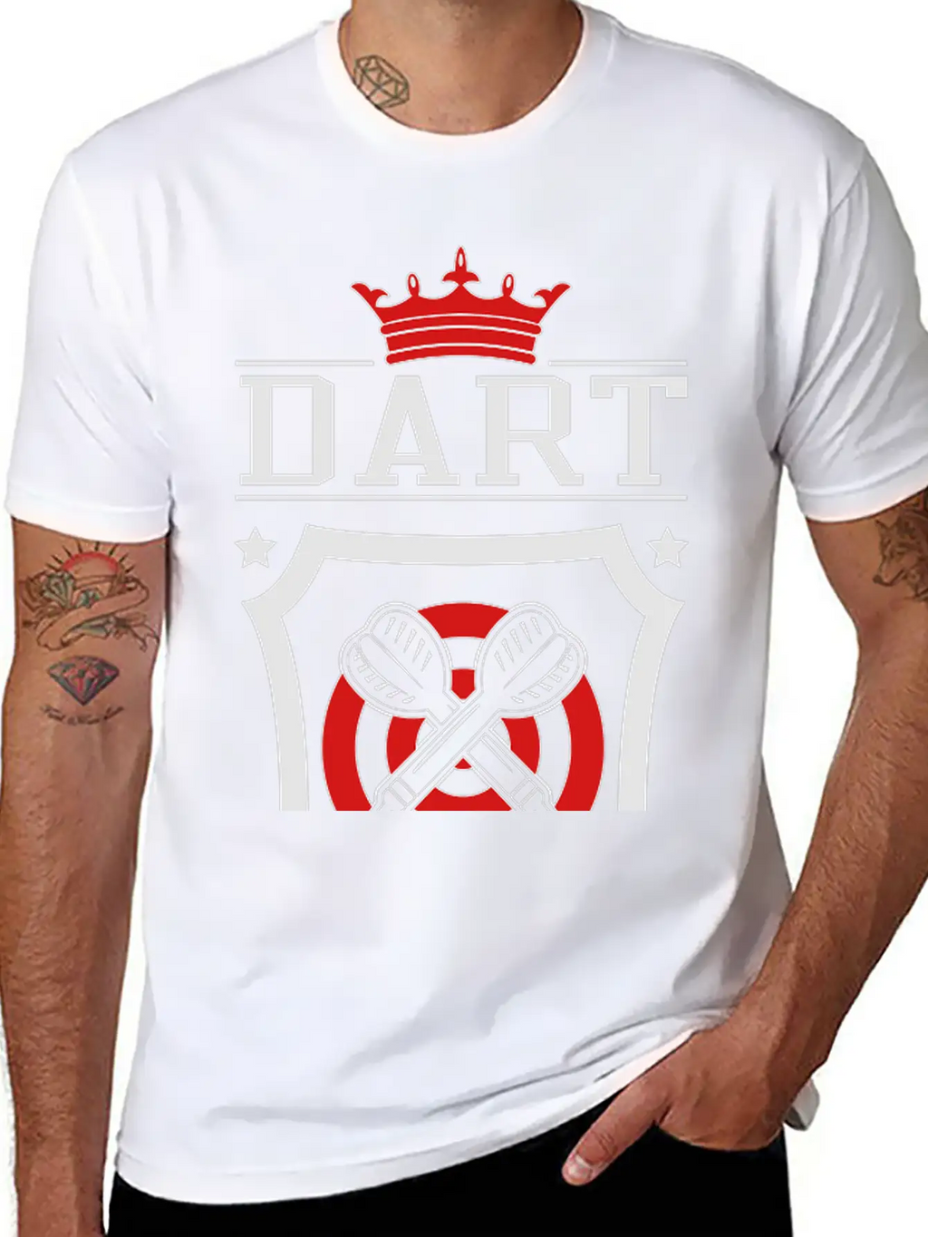 5_Dart King_2c Unisex Casual T-Shirt – Clean Design For Daily Comfort