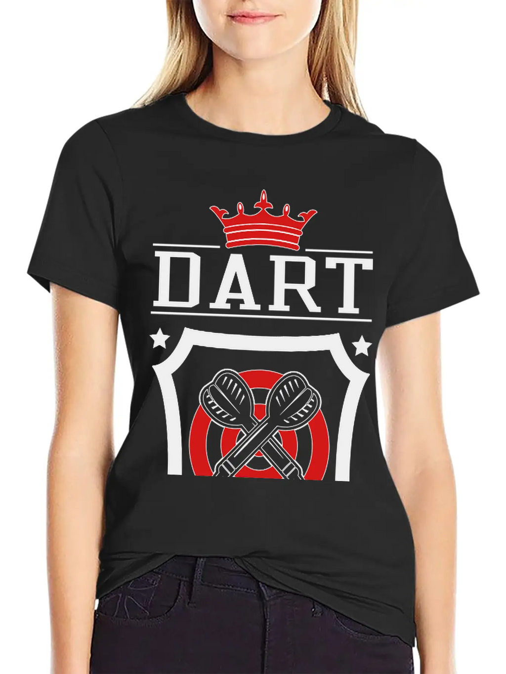 5_Dart King_2c Unisex Casual T-Shirt – Clean Design For Daily Comfort