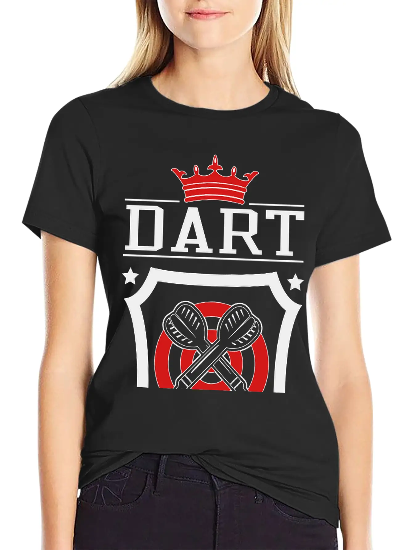 5_Dart King_2c Unisex Casual T-Shirt – Clean Design For Daily Comfort
