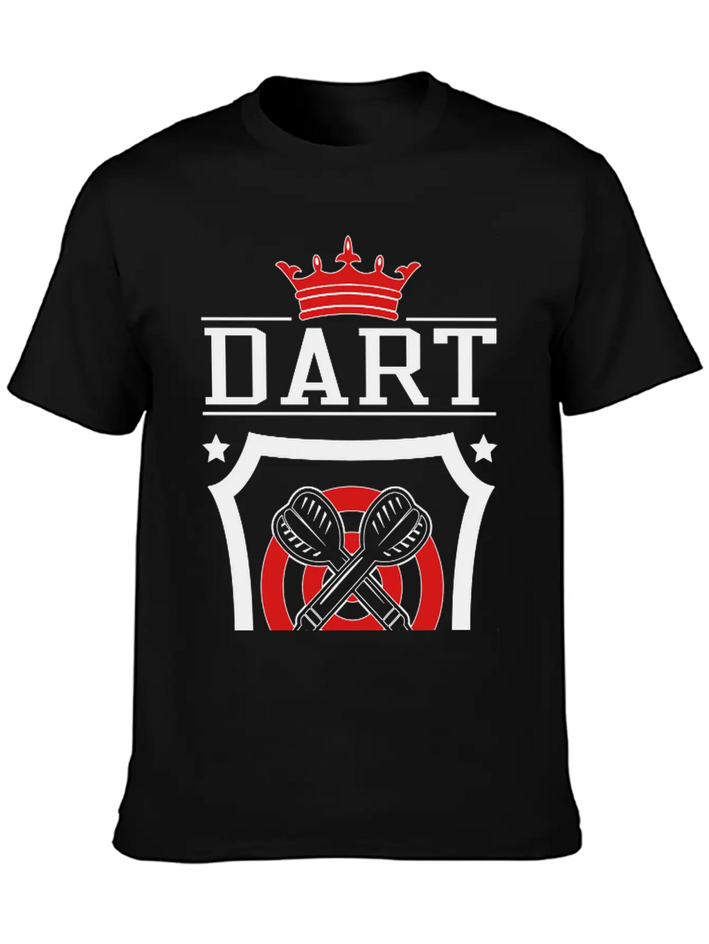 5_Dart King_2c Unisex Casual T-Shirt – Clean Design For Daily Comfort