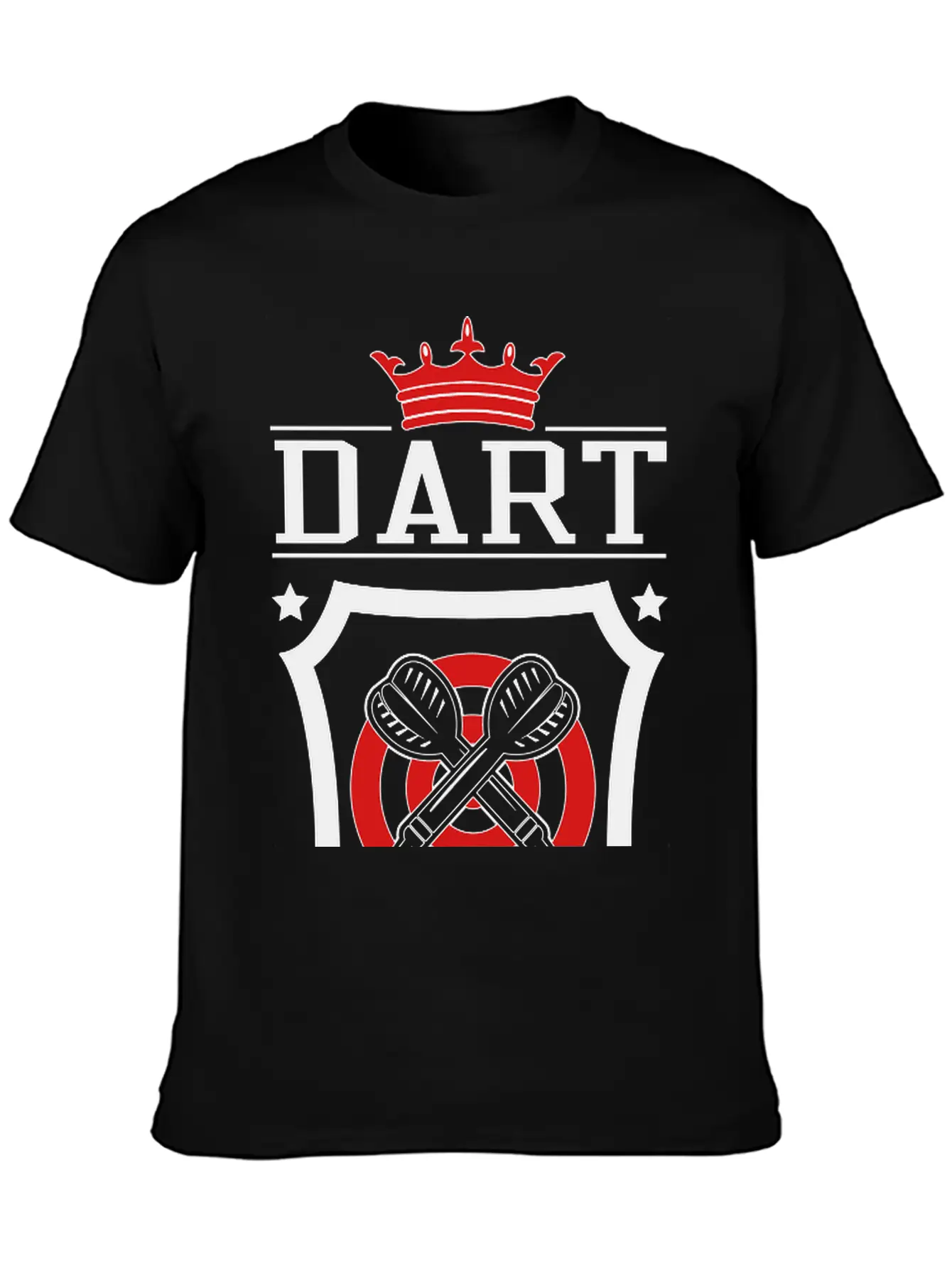 5_Dart King_2c Unisex Casual T-Shirt – Clean Design For Daily Comfort