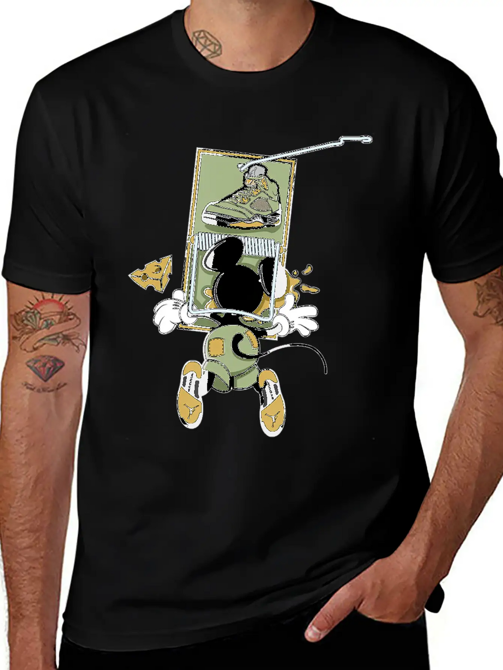 5 Retro Jade Horizon Matching Unisex Casual T-Shirt – Clean Design For Daily Comfort