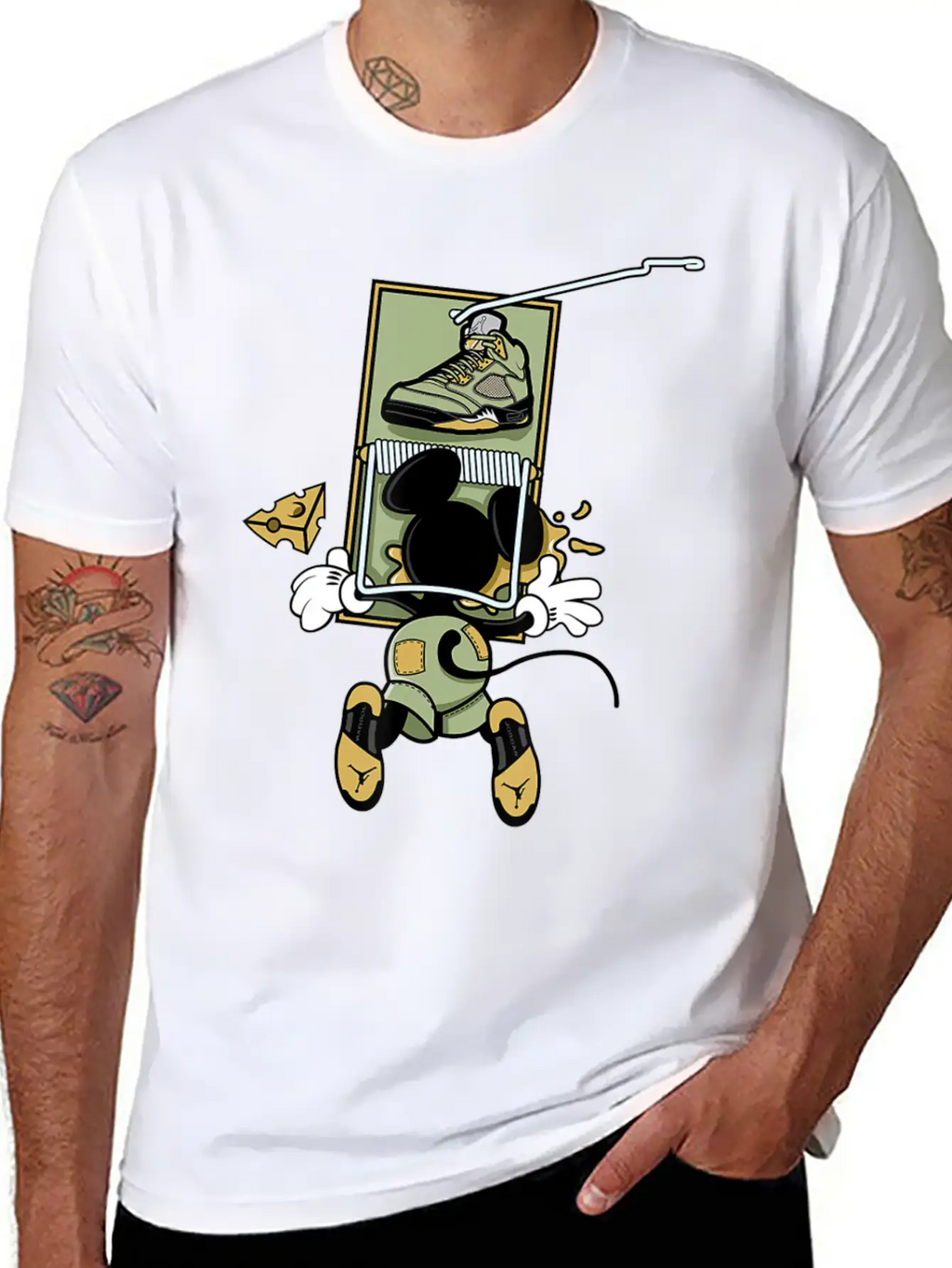 5 Retro Jade Horizon Matching Unisex Casual T-Shirt – Clean Design For Daily Comfort