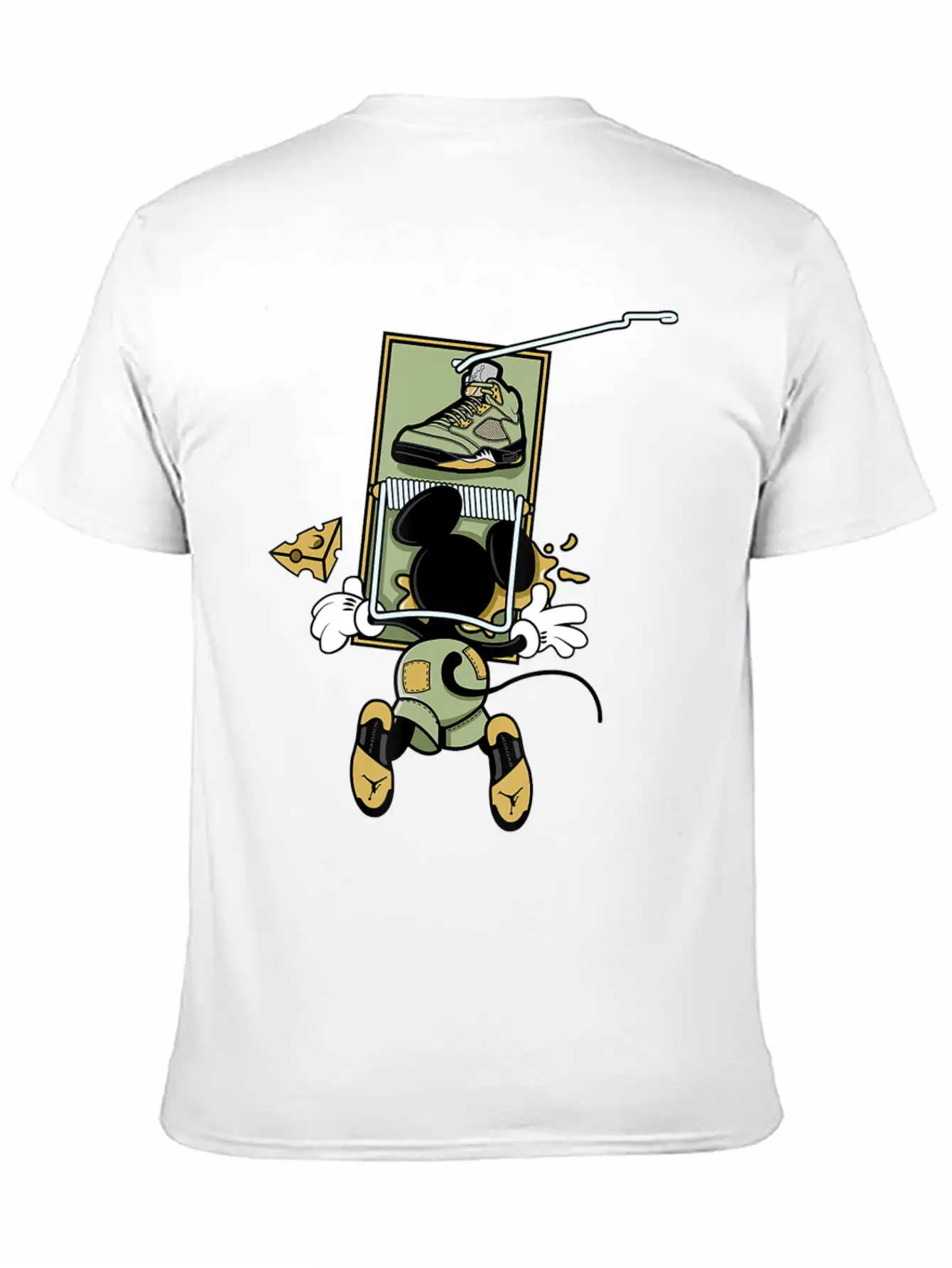 5 Retro Jade Horizon Matching Unisex Casual T-Shirt – Clean Design For Daily Comfort
