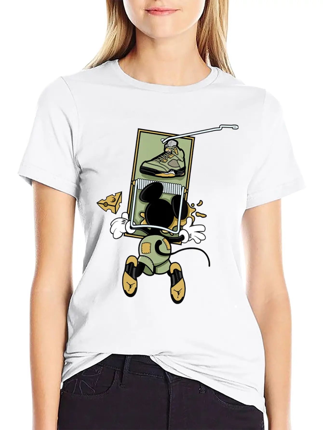 5 Retro Jade Horizon Matching Unisex Casual T-Shirt – Clean Design For Daily Comfort