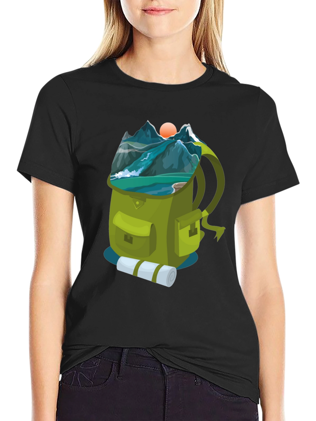Adventure Backpack Graphic Tee