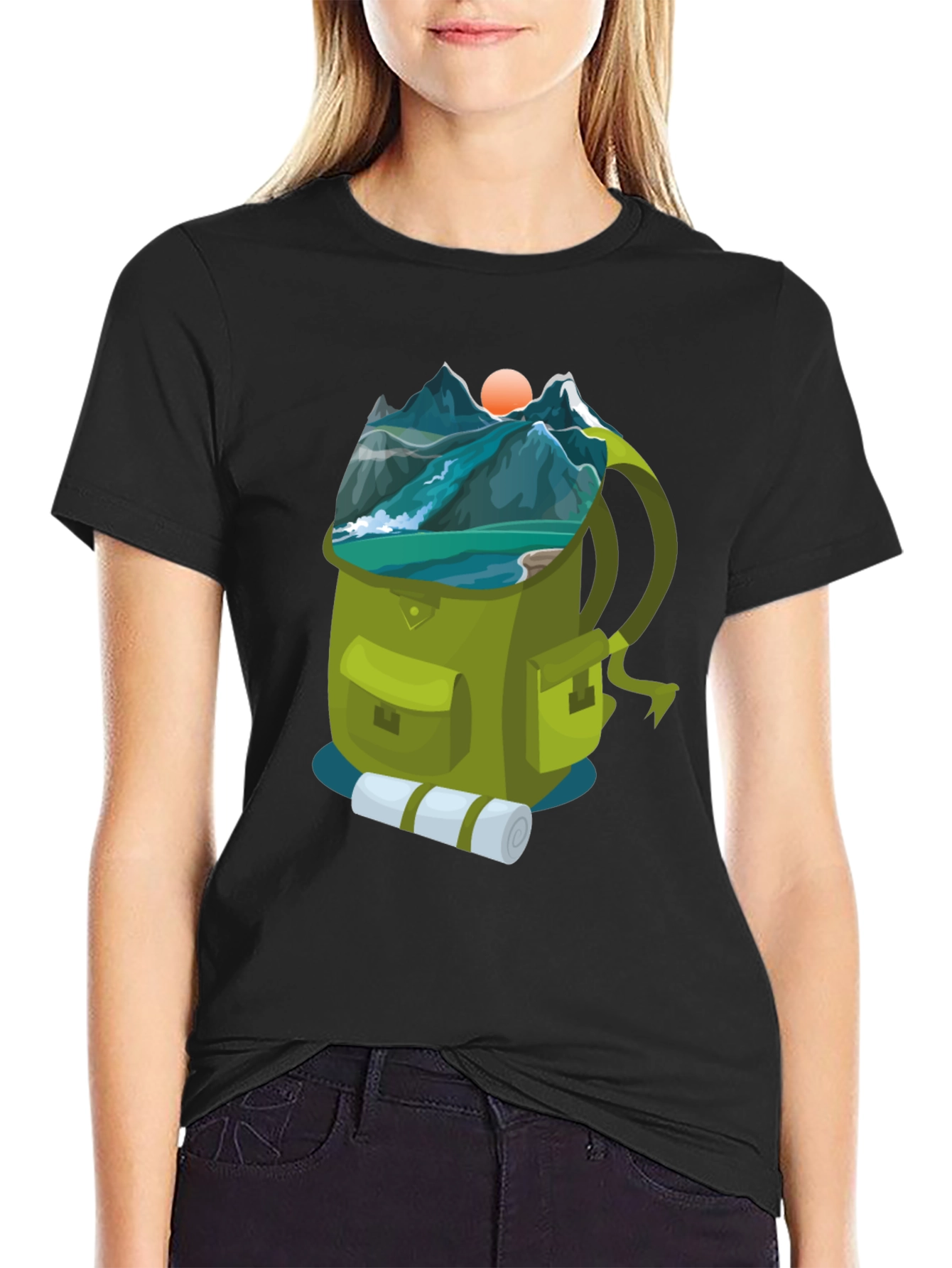 Adventure Backpack Graphic Tee