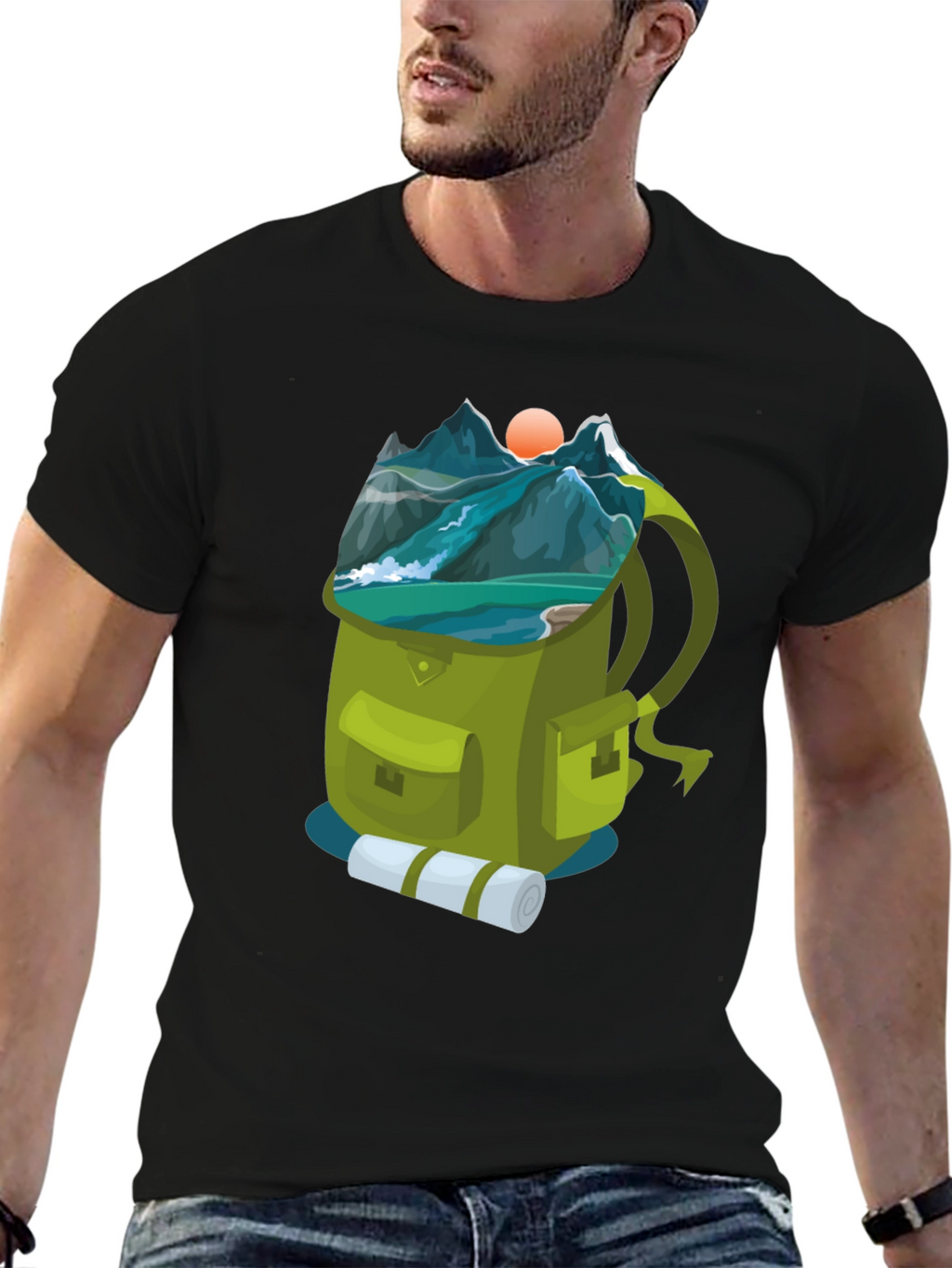 Adventure Backpack Graphic Tee