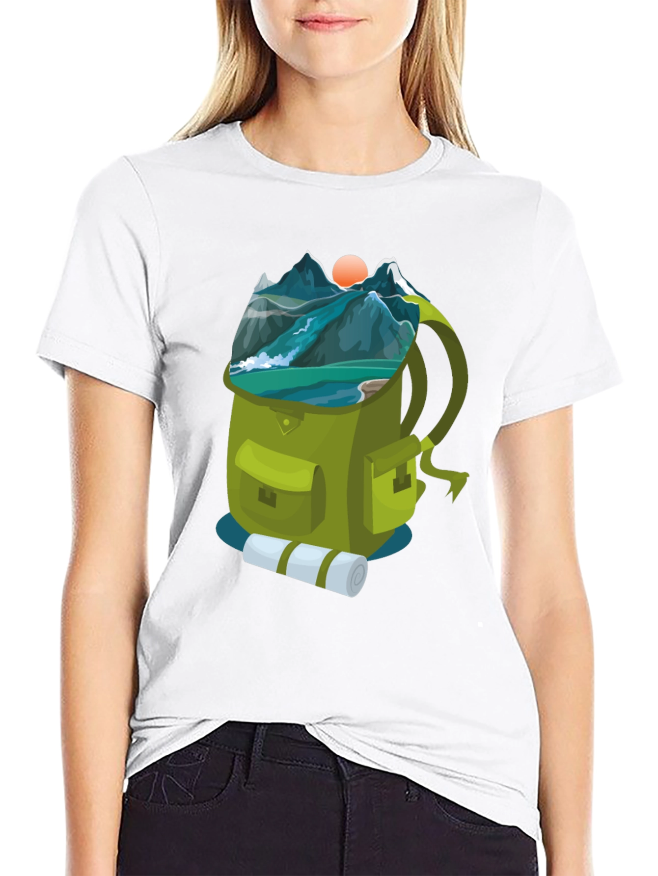 Adventure Backpack Graphic Tee