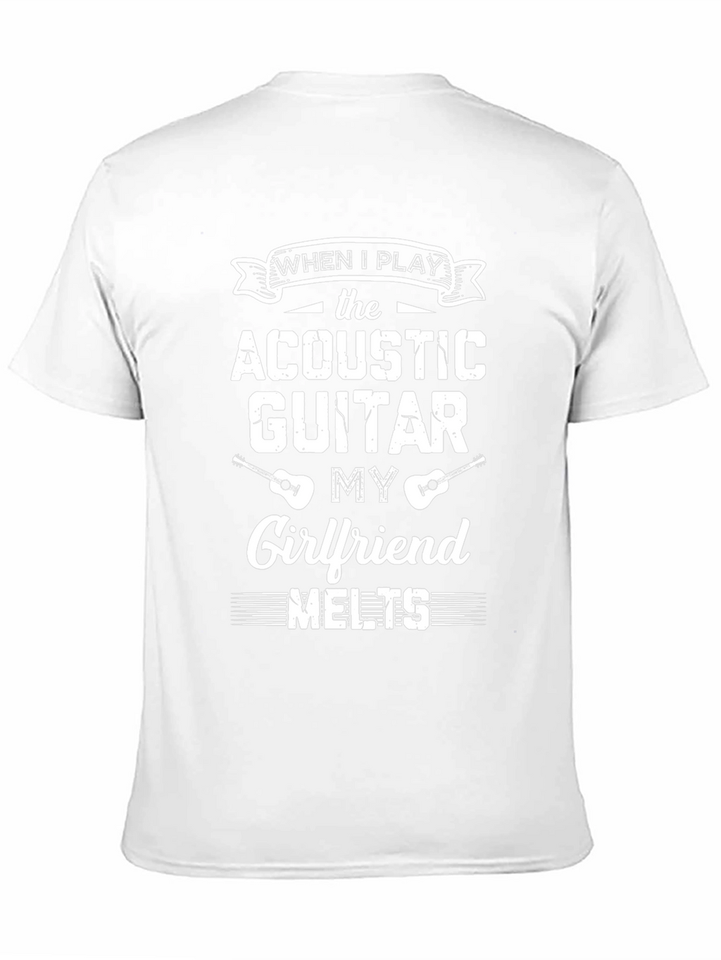 Acoustic Guitar Girlfriend Melts T-Shirt